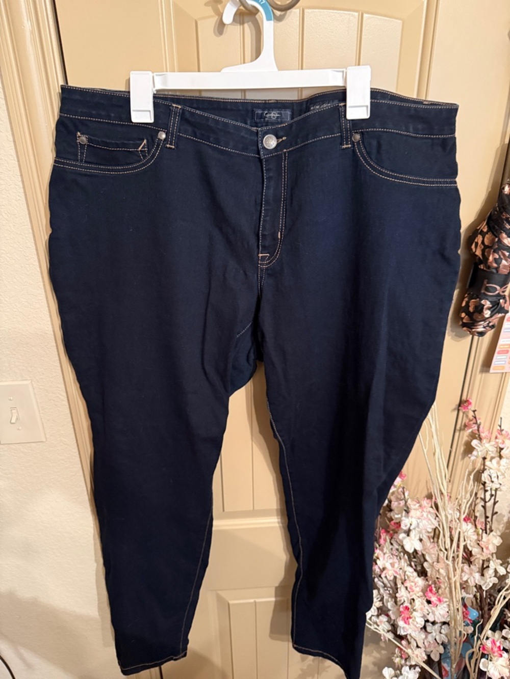 Jessica Simpson Navy blue kiss me jeggings